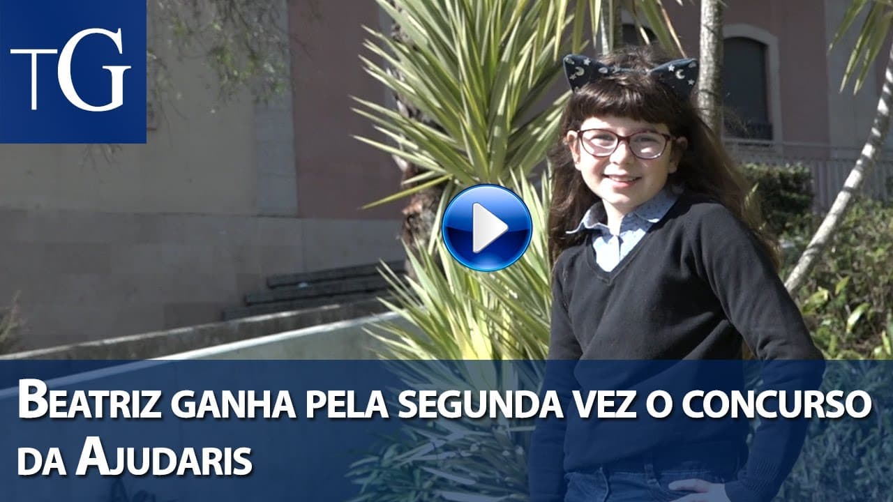 Beatriz ganha pela segunda vez o concurso da Ajudaris