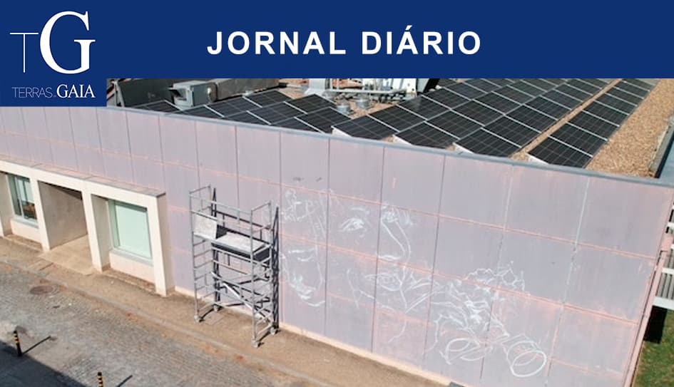 Mural de Guel Do It no CH de Vila Nova de Gaia e Es