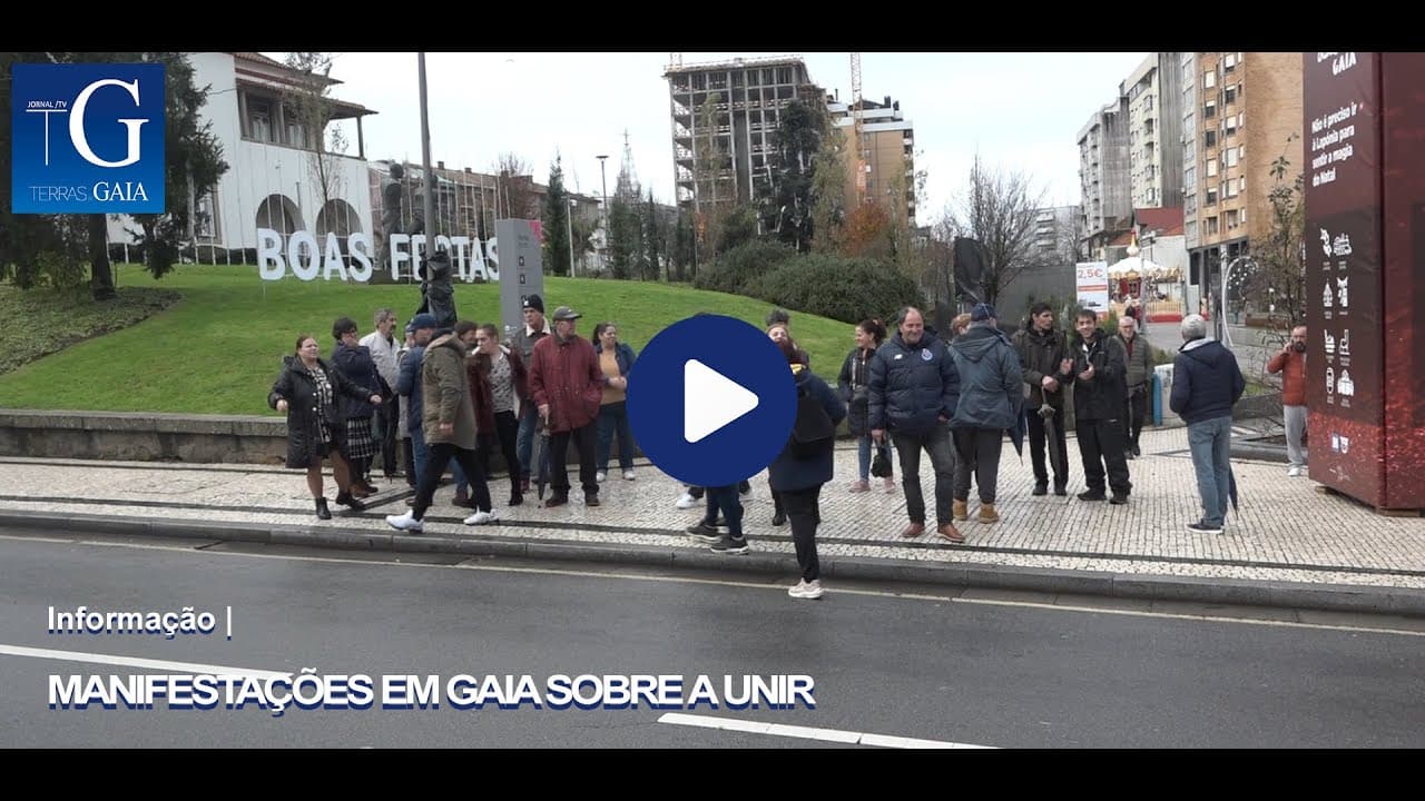 Manifestação em Gaia sobre a UNIR