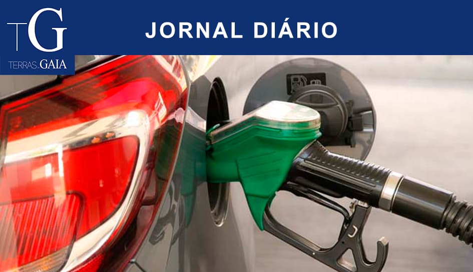 Gasóleo desce, mas gasolina sobe