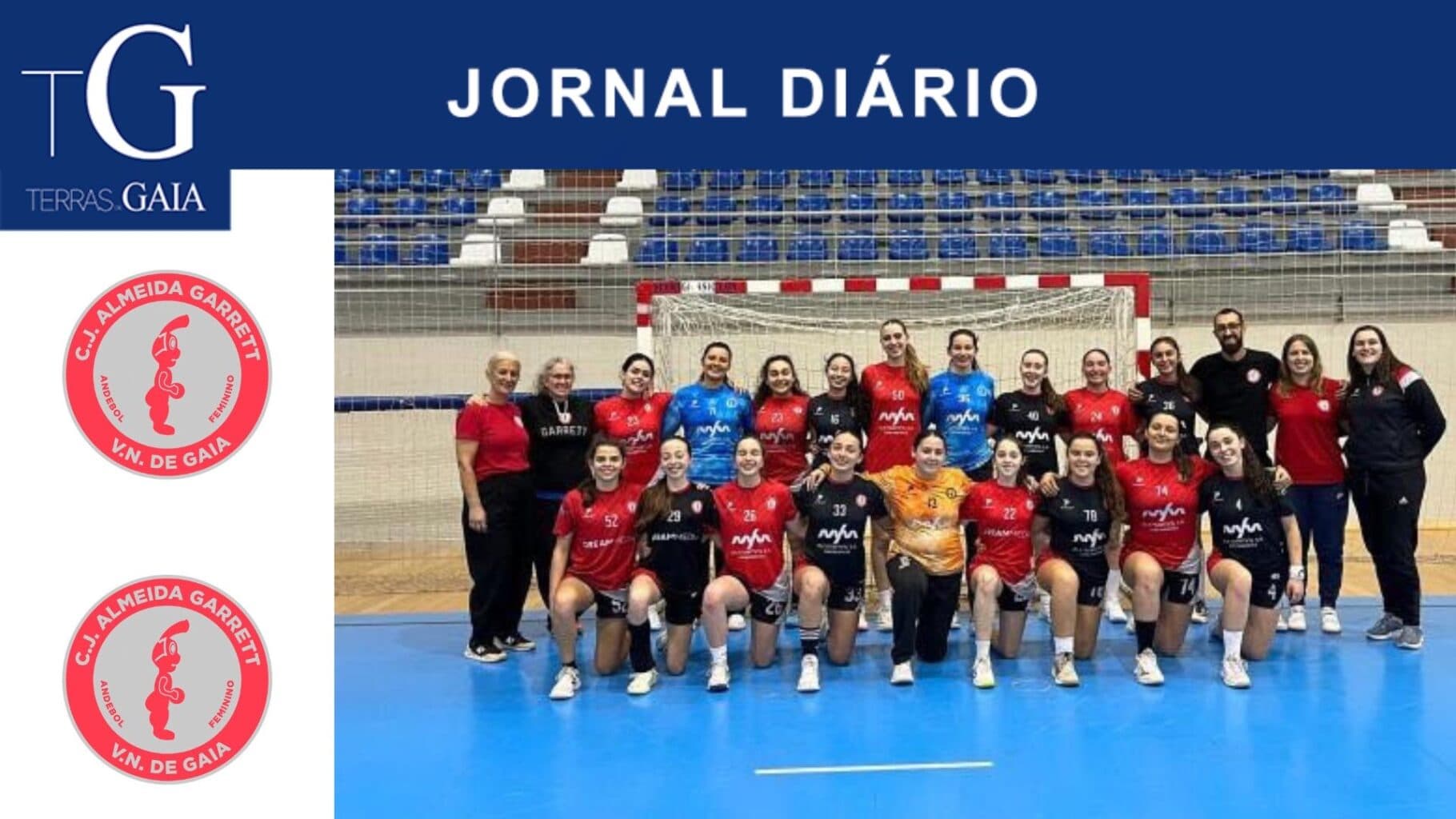 Sub-16 femininas do CJAG perto de alcançar o título de campeãs nacionais