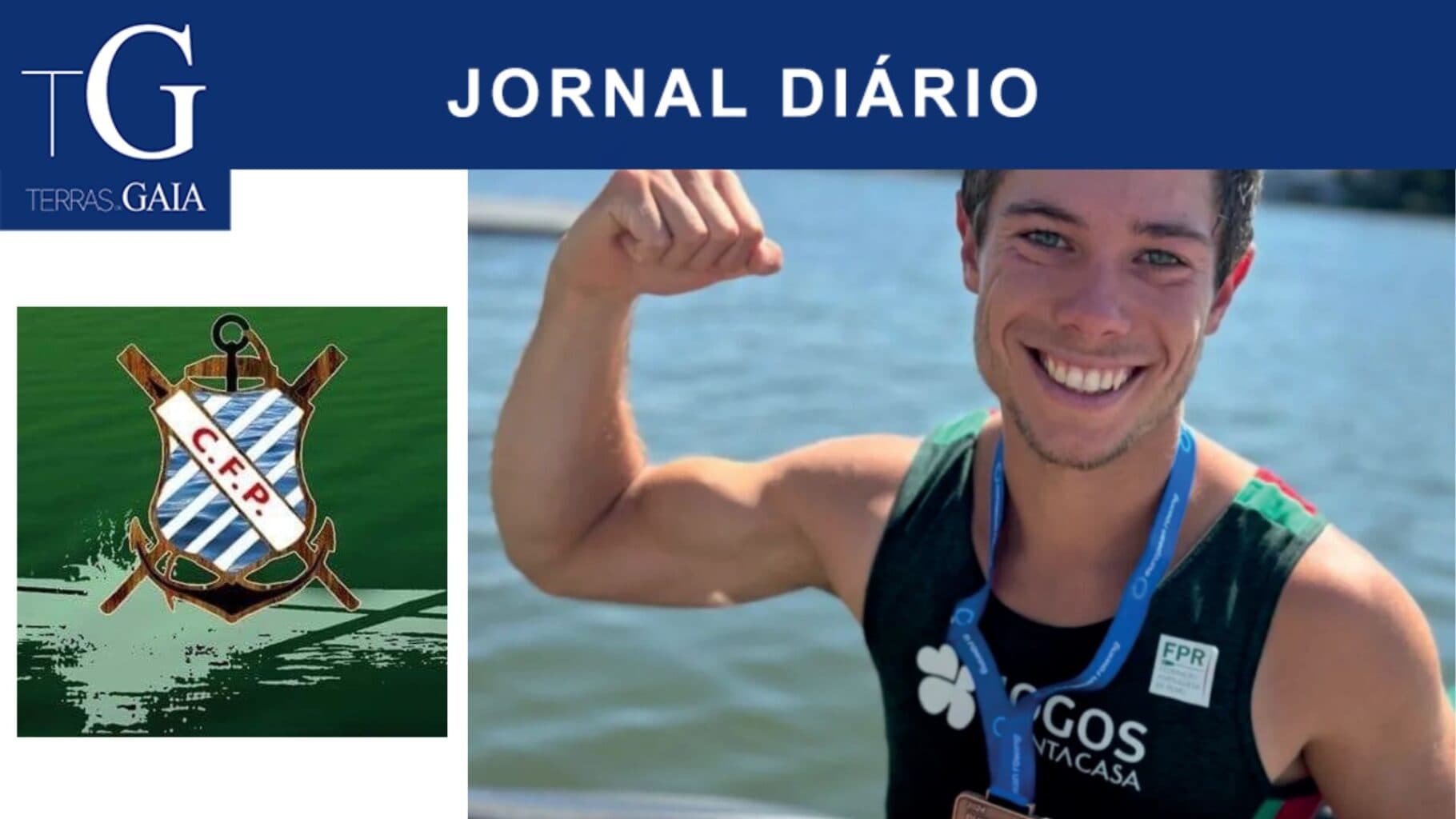 Duarte Castro conquista medalha de bronze no Campeonato da Europa de Remo