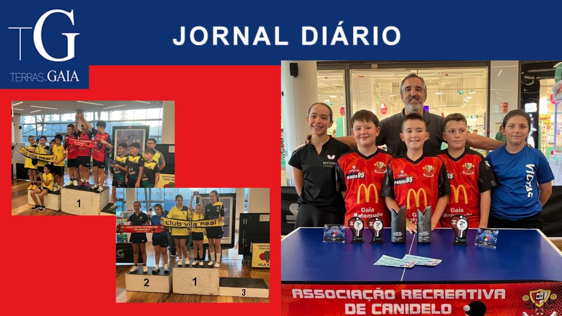 AR Canidelo participa no torneio em Vila Real e qualifica-se nos primeiros lugares