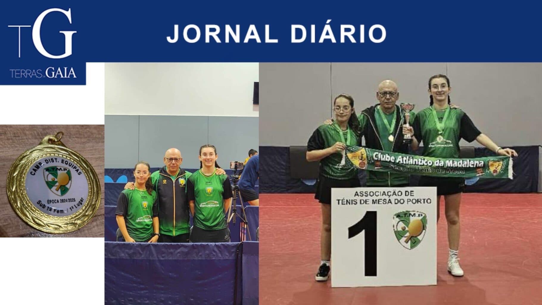 Clube Atlântico Madalena deu início à época da melhor maneira sendo Campeão Distrital Sub-19 Feminino