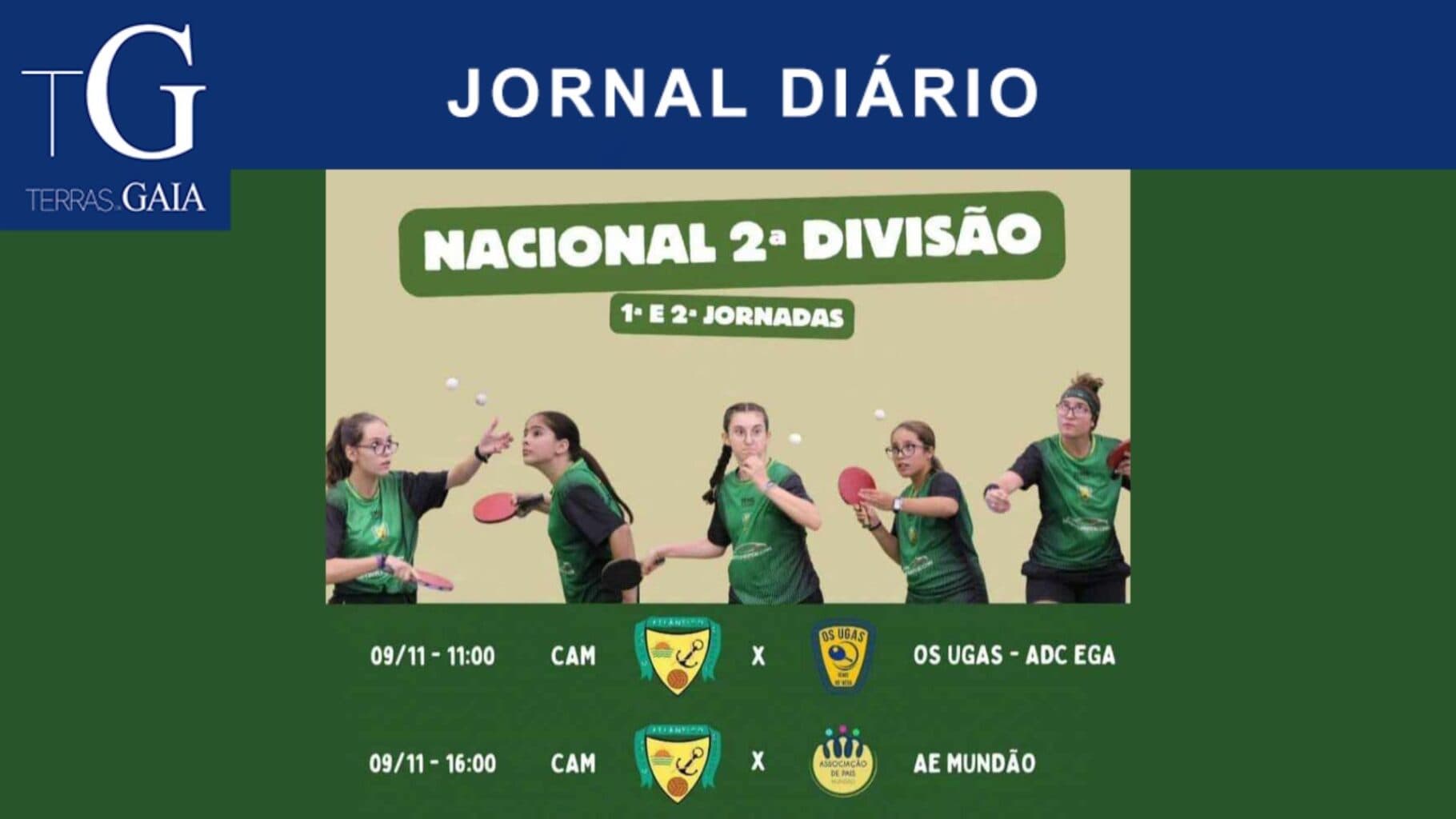 Dia histórico para o Ténis de Mesa CAM