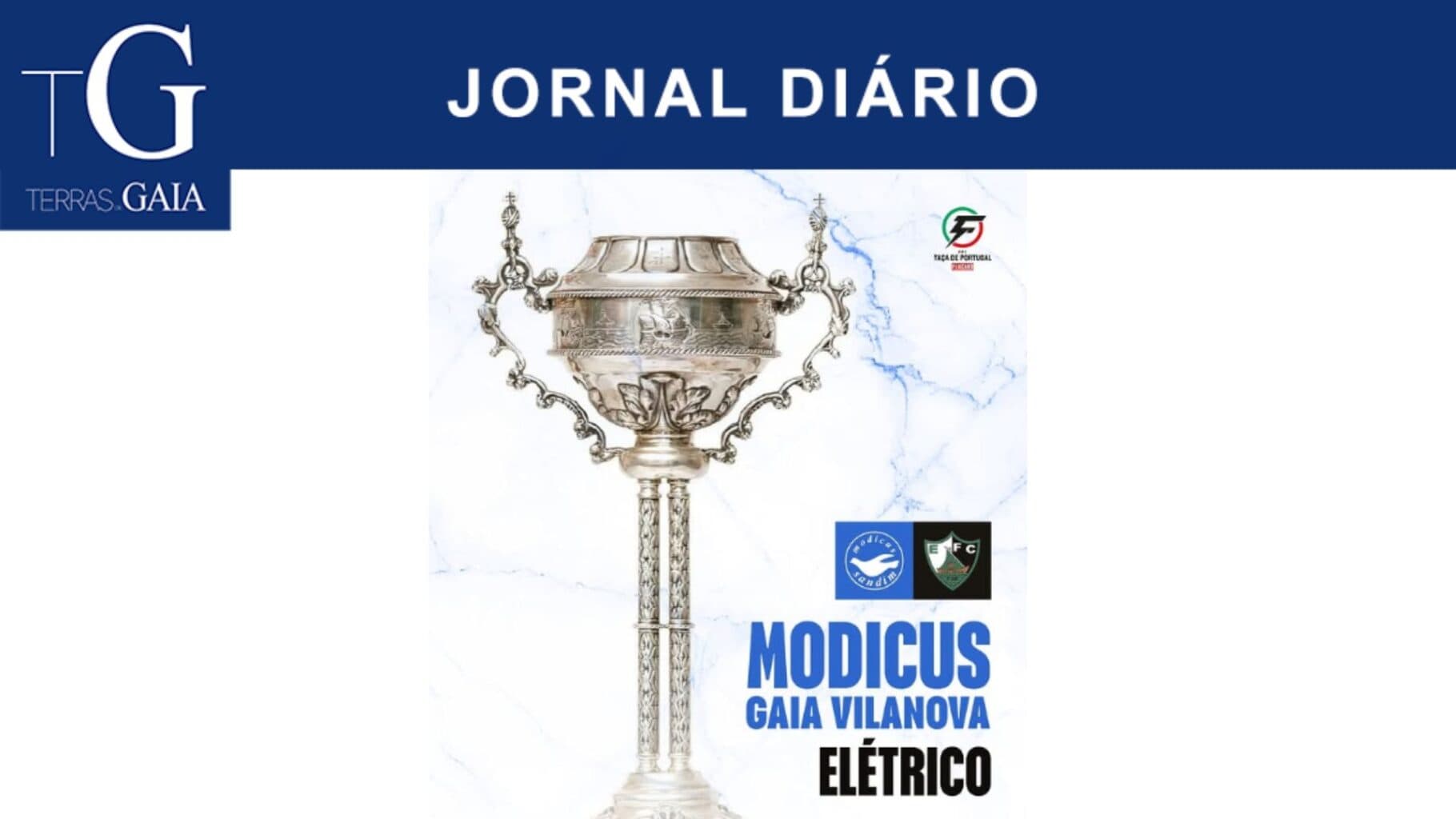 Modicus com tarefa complicada na 4ª eliminatória da Taça de Portugal