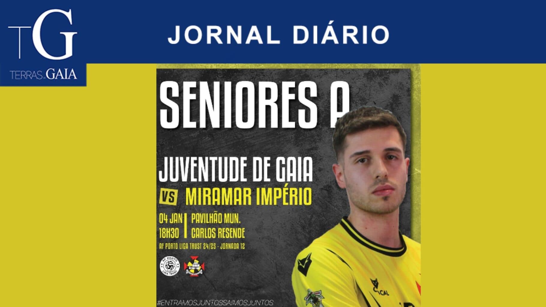 Dérbi de Vila Nova de Gaia na 12ª jornada da Liga Trust Futsal