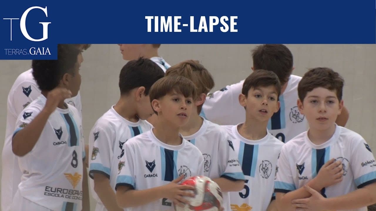 TIME-LAPSE | CJSP PROMOTORES DA PAZ E S.C. ARCOZELO PROPORCIONAM MANHÃ DE FUTSAL