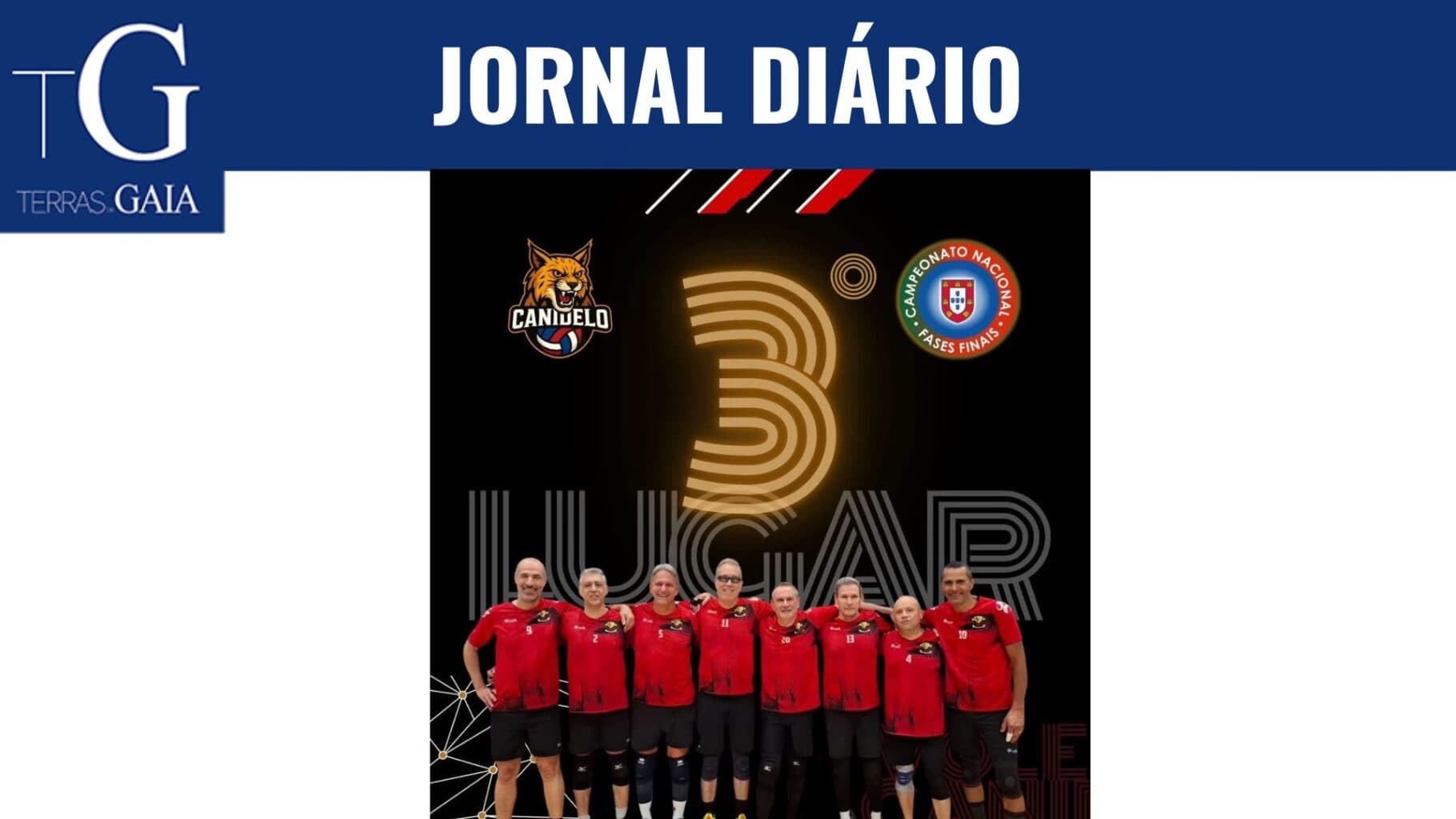 Masters da Associação Recreativa de Canidelo fazem história com bronze no Campeonato Nacional