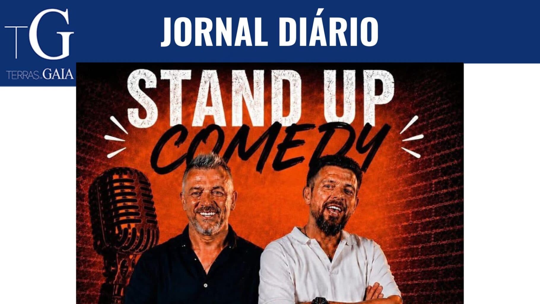 Stand Up Comedy marca estreia do grupo Olival Jovem na organização de eventos