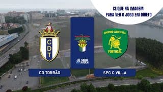 DIRETO | CD TORRÃO vs SPG C VILLA