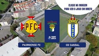 DIRETO | PADROENSE FC vs CD CANDAL
