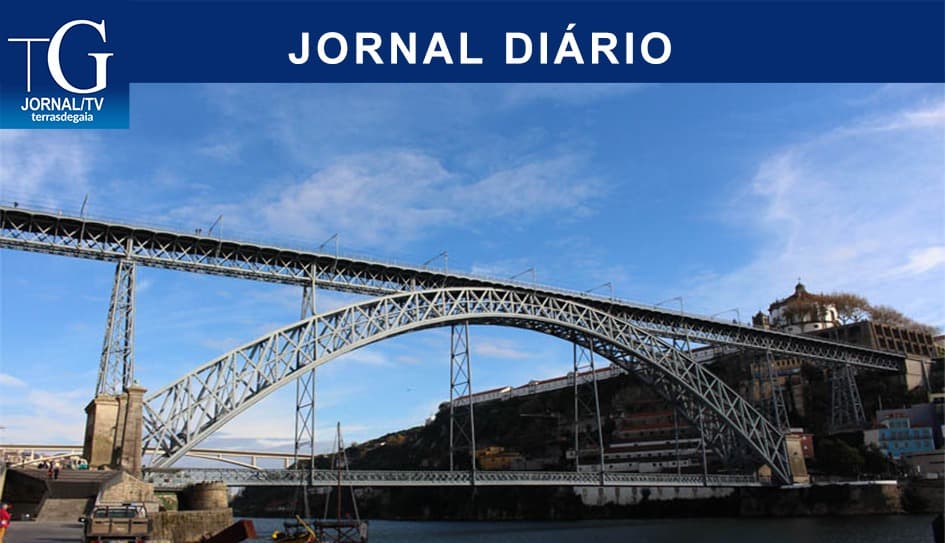 Ponte Luís I aberta à circulação automóvel durante a noite