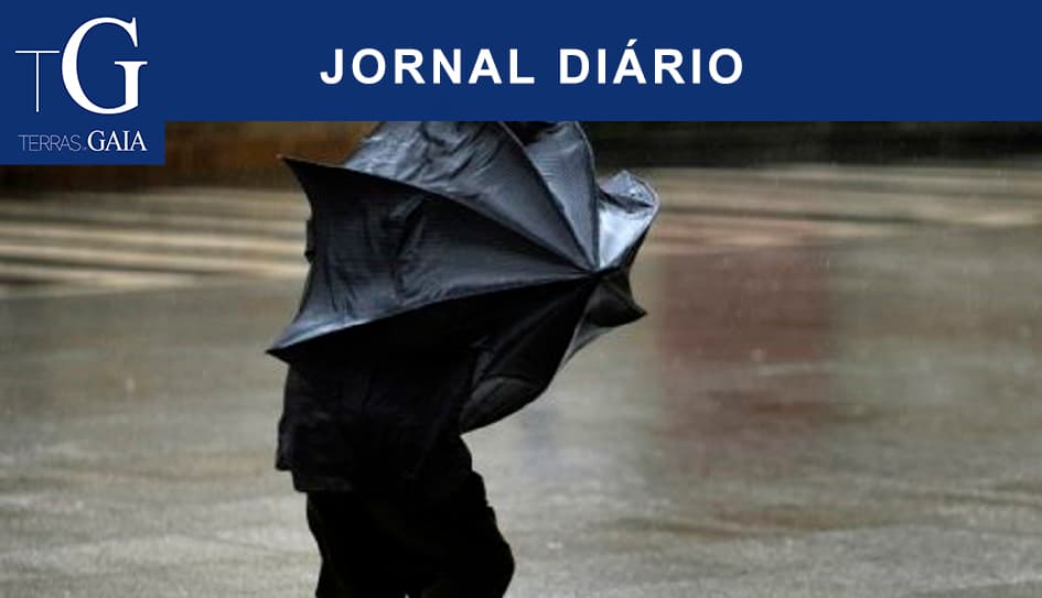 Depressão Irene traz chuva, vento forte e mar agitado até quarta-feira