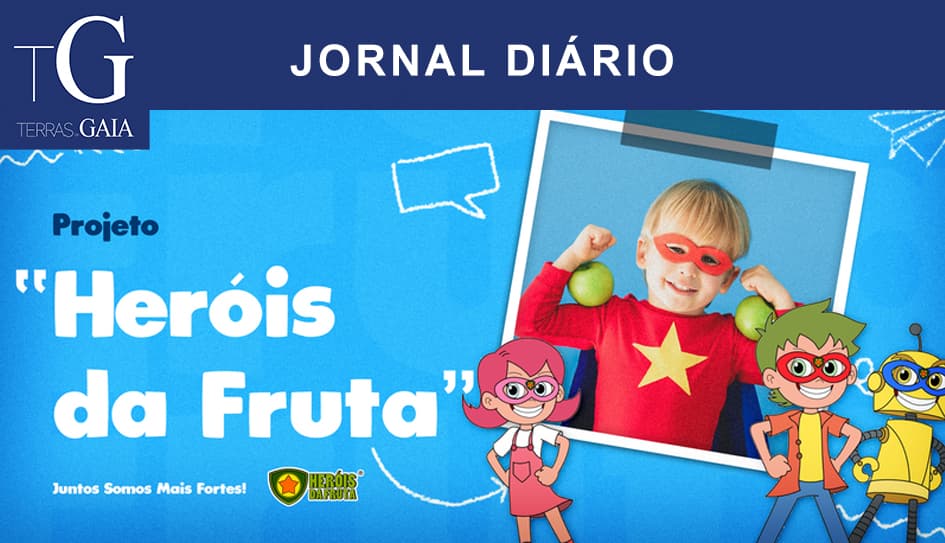Gaia participa no projeto “Heróis da Fruta”
