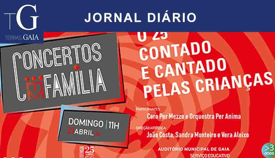O 25 contado e cantado pelas crianças