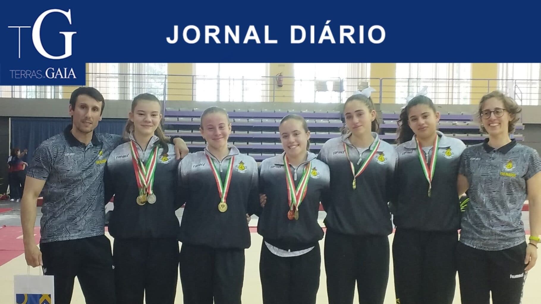 FC Gaia conquista medalhas na Ginástica Artística