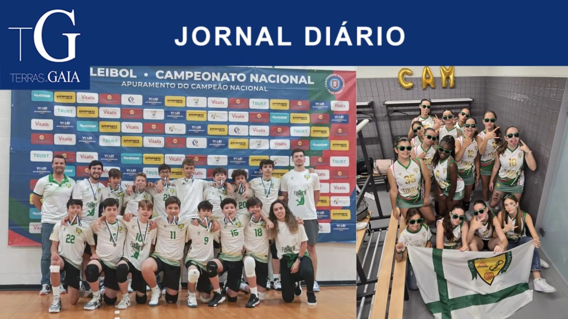 Infantis do CAM nas 8 melhores equipas do país