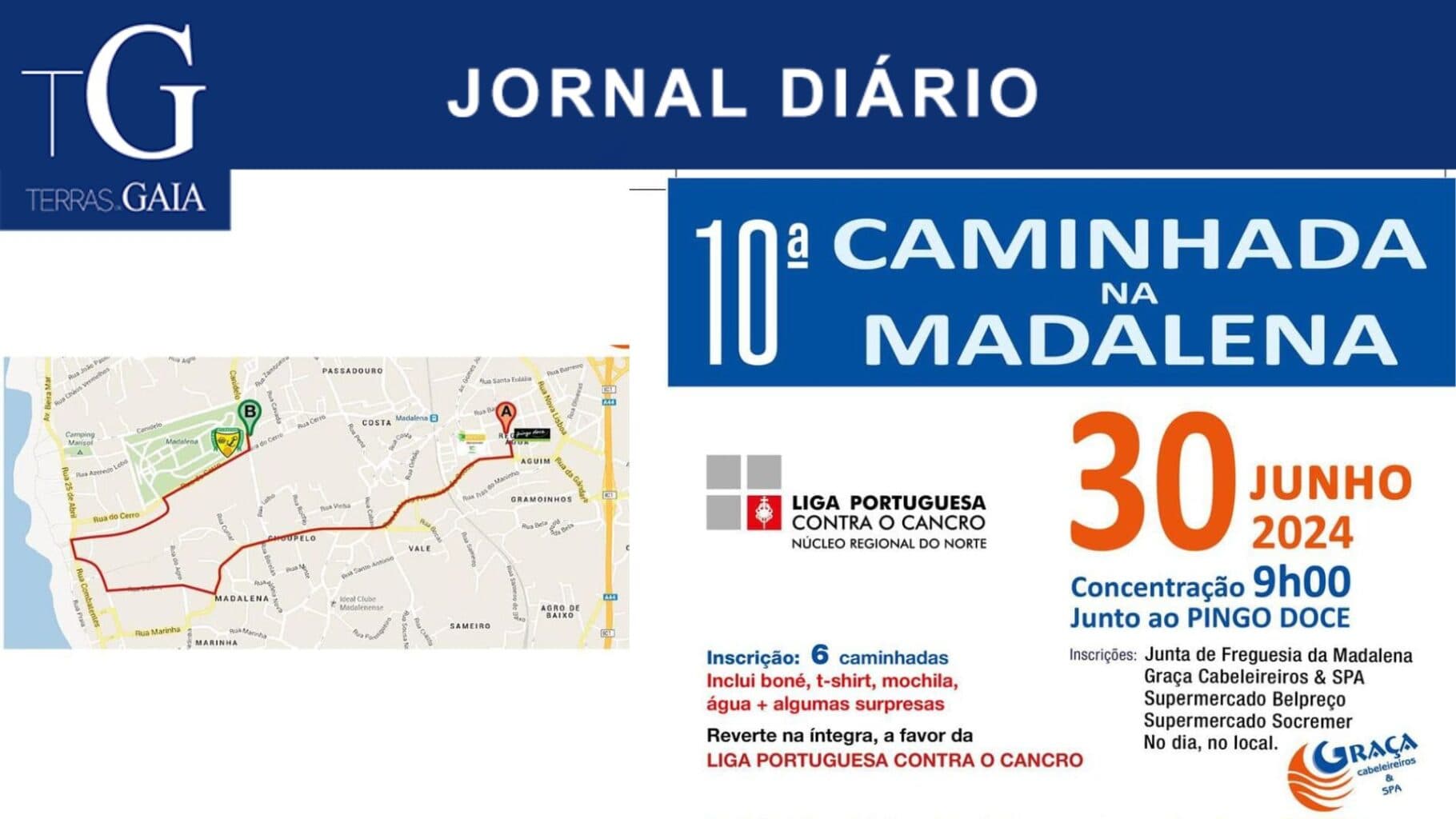 Caminhada Solidária na Madalena