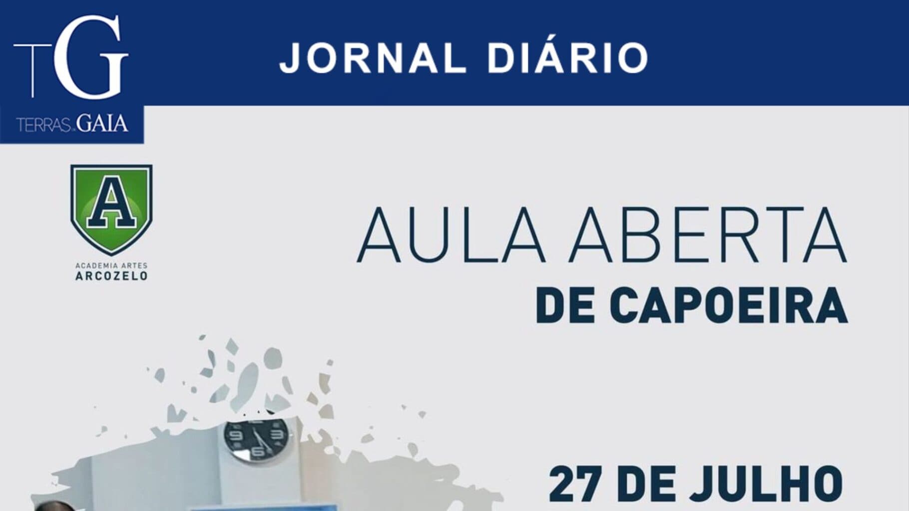 Aula aberta de Capoeira