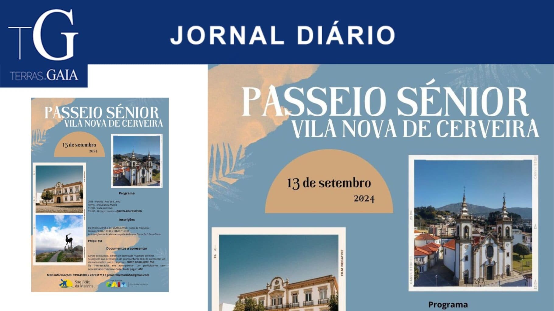 Passeio Sénior a Vila Nova de Cerveira