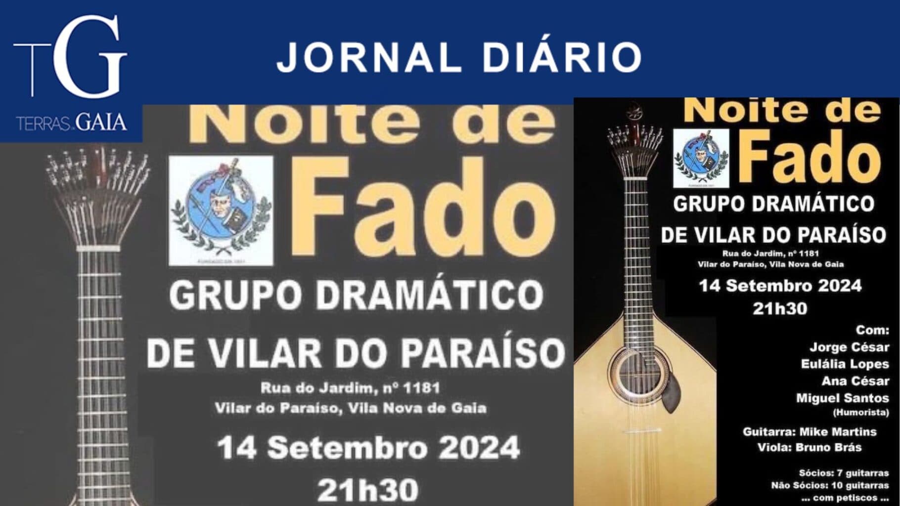 Noite de Fados no GDVP