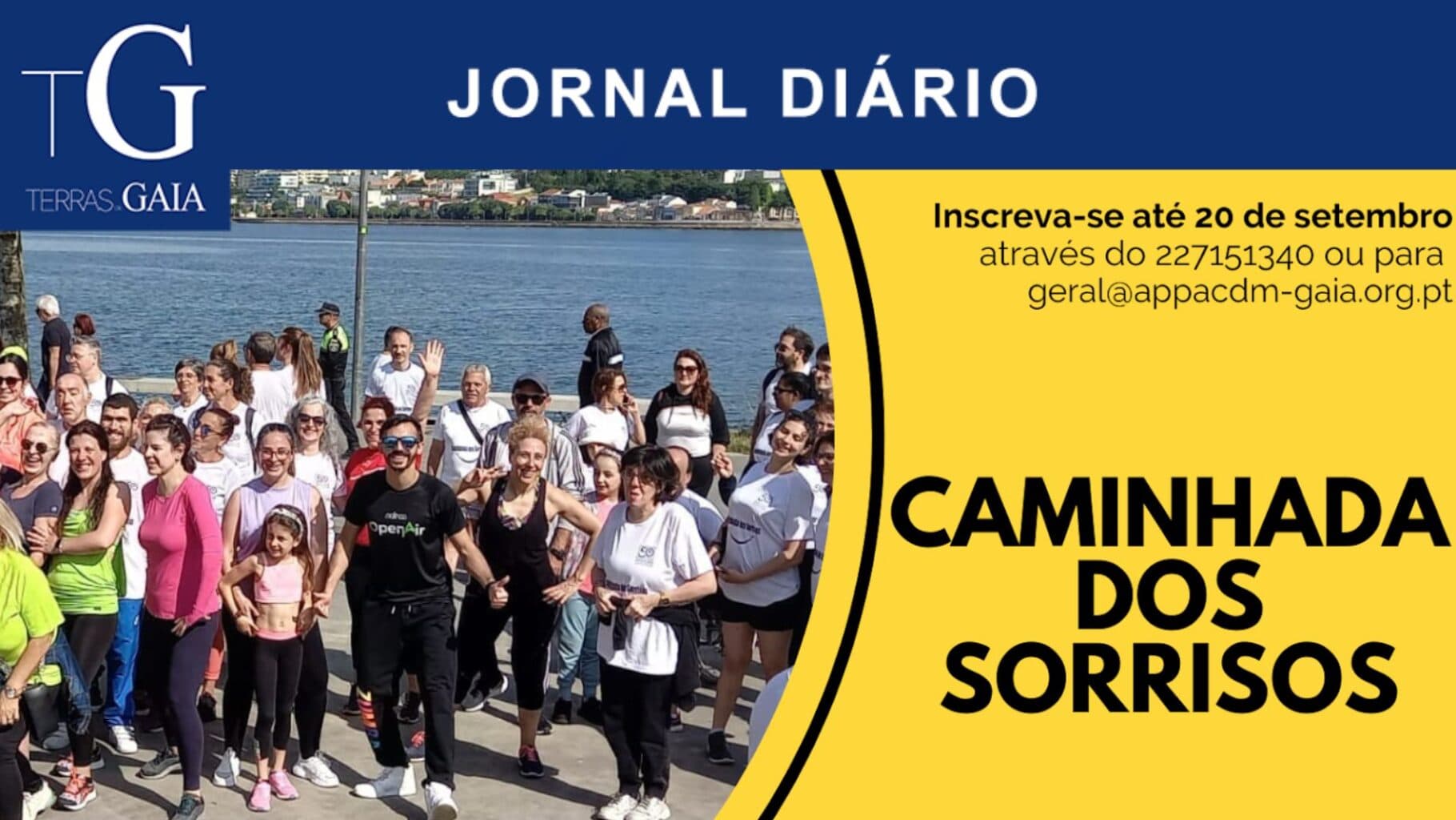 Caminhada dos sorrisos