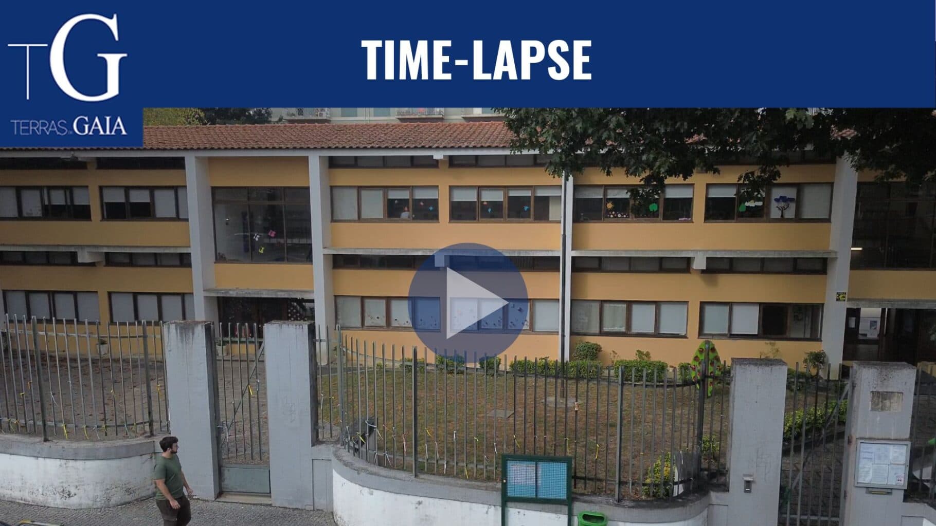 TIME – LAPSE | Gaia investe em sustentabilidade com instalação de centrais fotovoltaicas em escolas