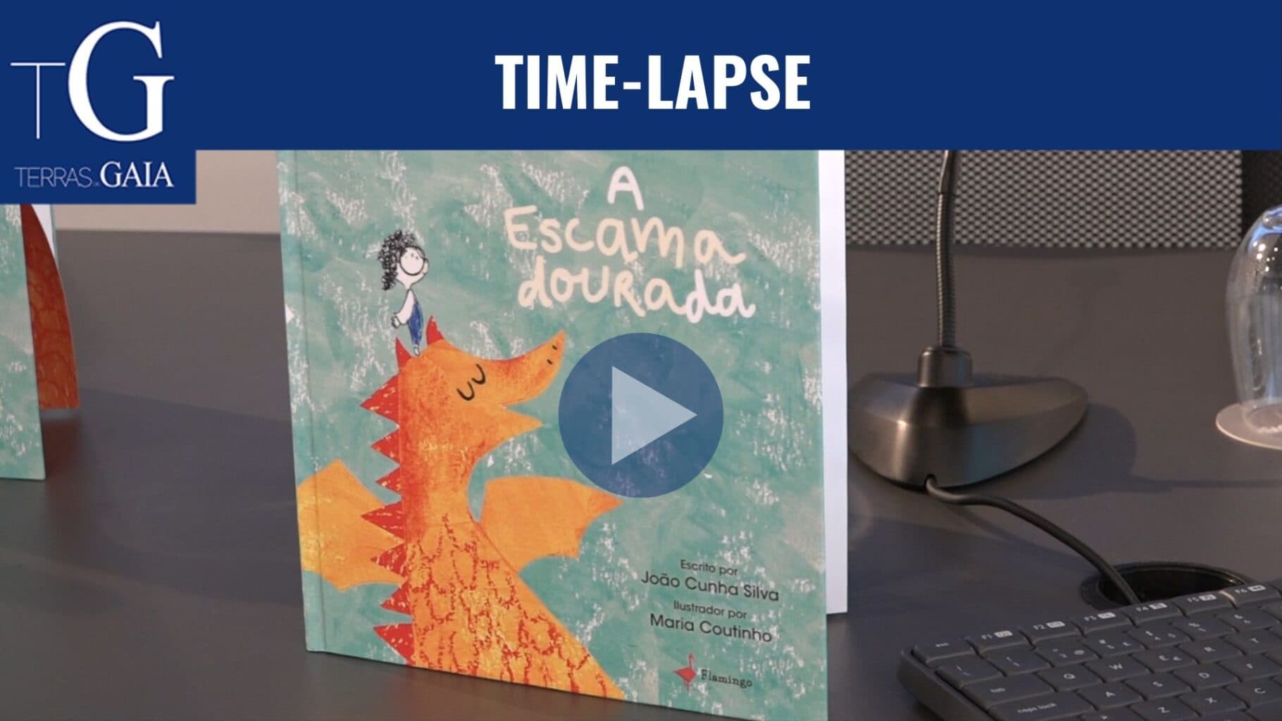 TIME – LAPSE | Apresentação do Livro Infantil "A Escama Dourada" Encanta Famílias