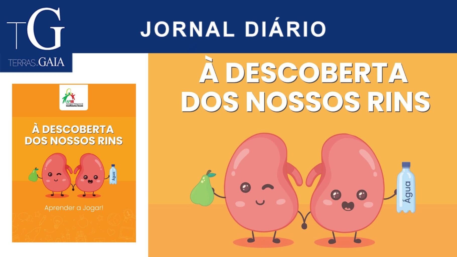 Jogo educativo sobre a doença renal chega às salas de aula neste ano letivo