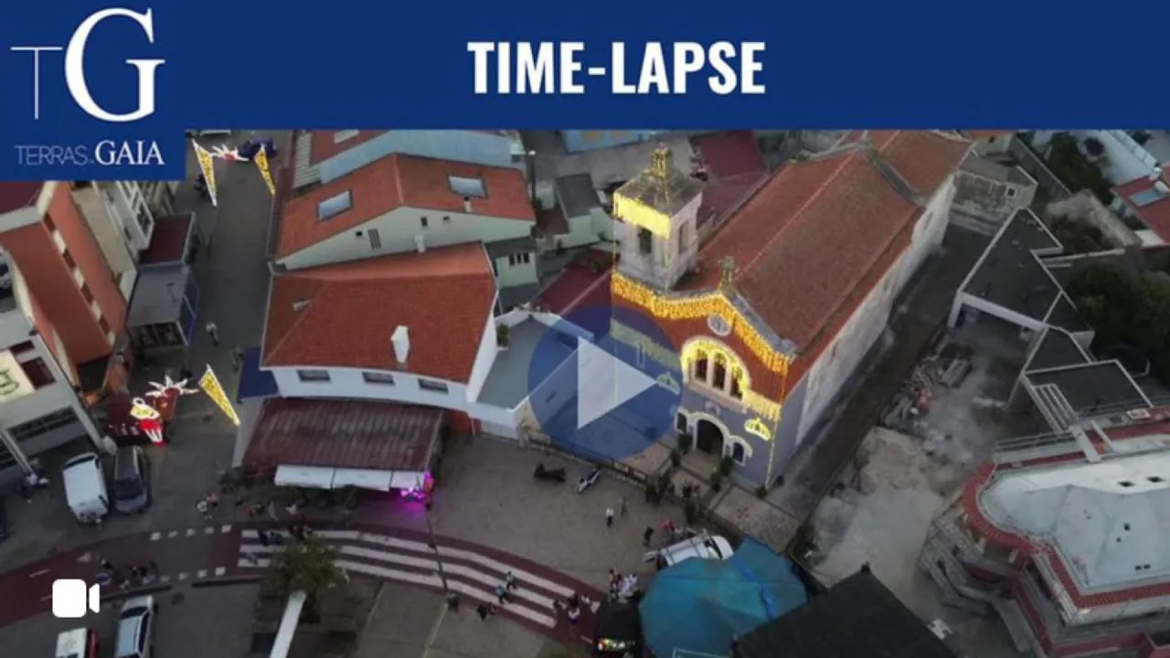 TIME-LAPSE | FESTA EM HONRA DE NOSSA SENHORA DA NAZARÉ NA AGUDA TEM INÍCIO COM GRANDE CELEBRAÇÃO