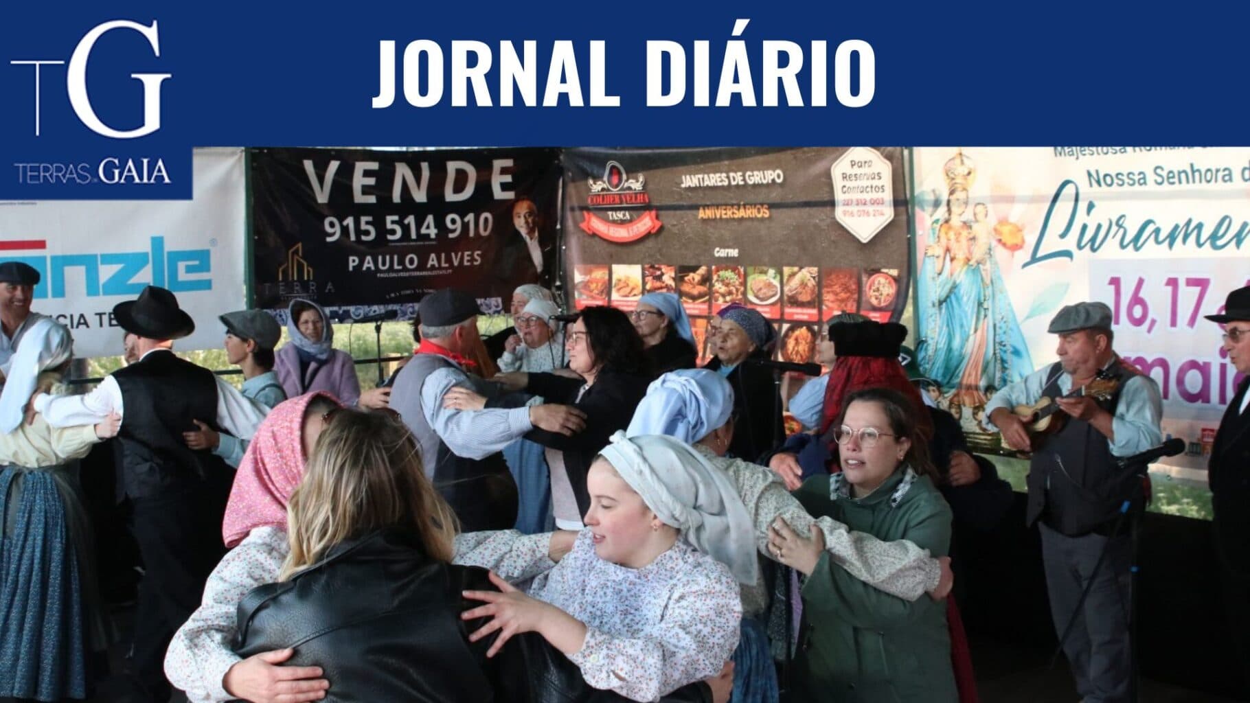 Arraial em Serzedo reúne comunidade e tradições em apoio às Festas de Nossa Senhora do Livramento
