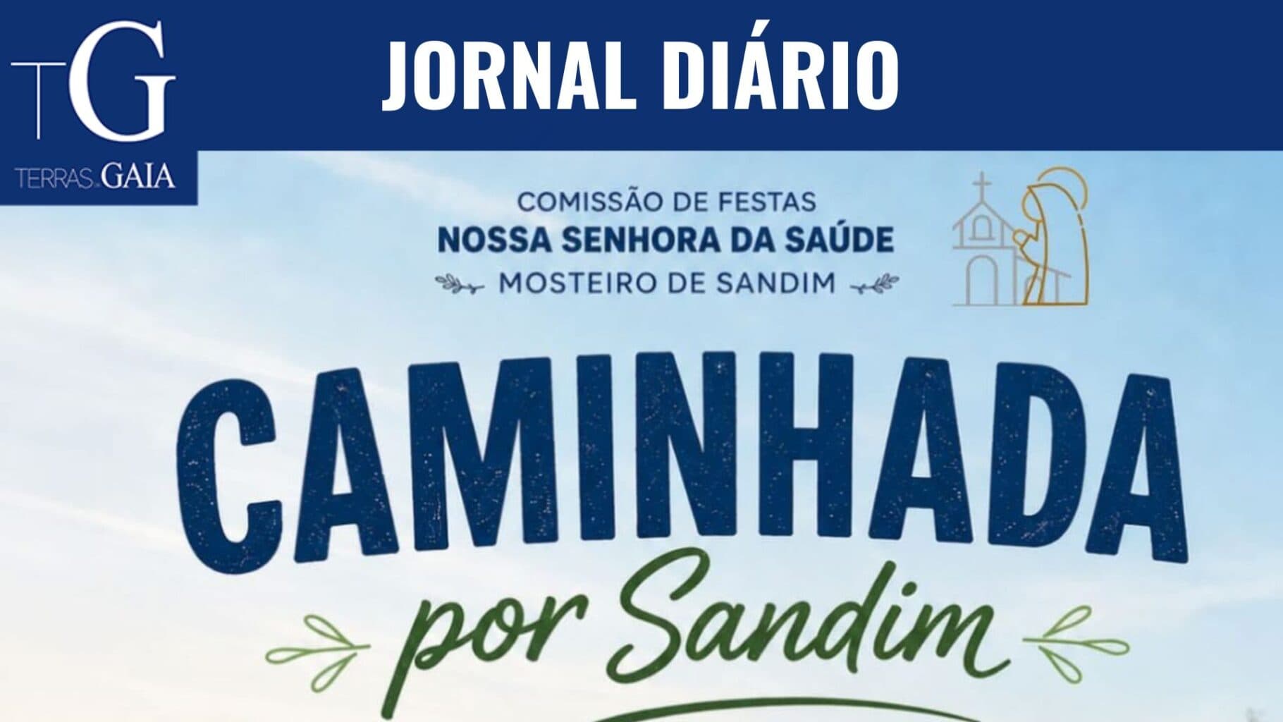 Caminhada por Sandim promete manhã de convívio, natureza e boa disposição