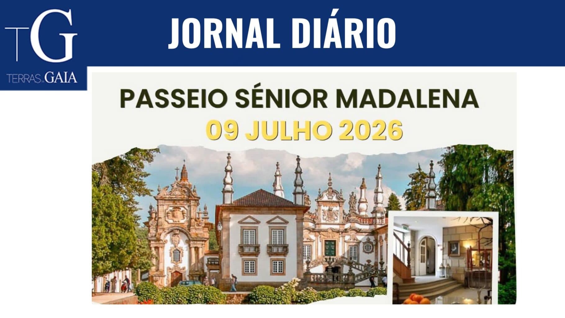 Passeio Senior da Madalena já tem destino marcado