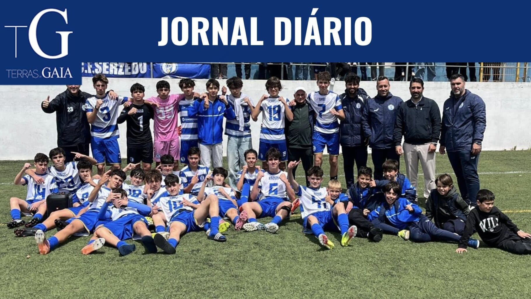 Os sub-15 do Serzedo vencem dérbi e sagram-se campeões da série 14 da II Divisão