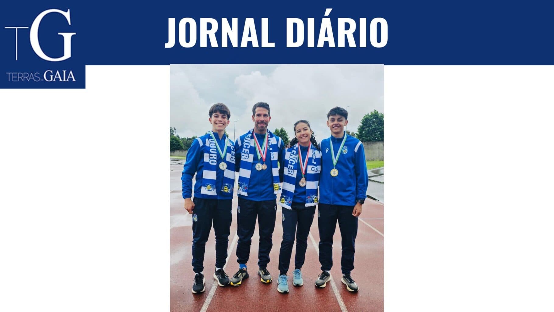 Atletismo do C.F. Oliveira do Douro brilha em Lousada com títulos e pódios